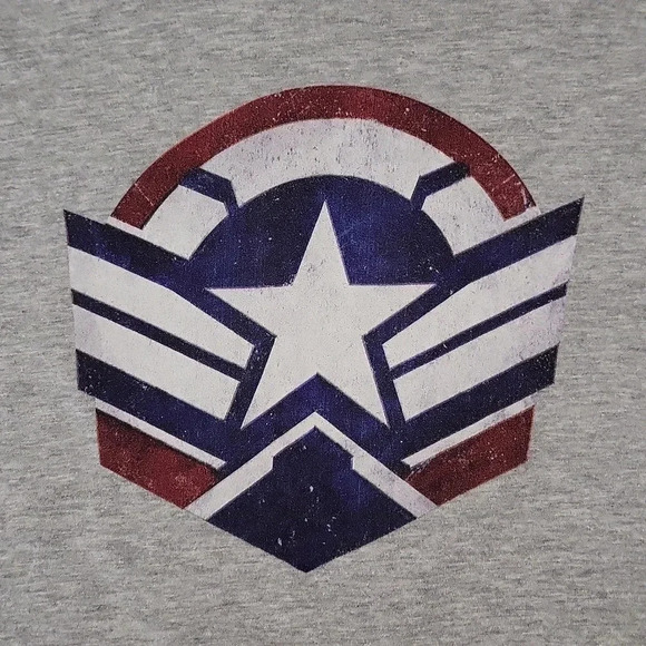 🛍Marvel The Falcon Winter Soldier‎ Captain America New Shield Grey Kids Large - Picture 3 of 5